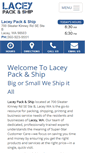 Mobile Screenshot of laceypackandship.com